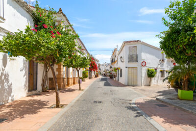 Vakantie woning Estepona gelegen in historische centrum, omringende straatjes