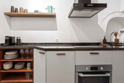 Vakantiewoning Estepona volledig uitgeruste keuken, gasfornuis, afzuigkap, oven